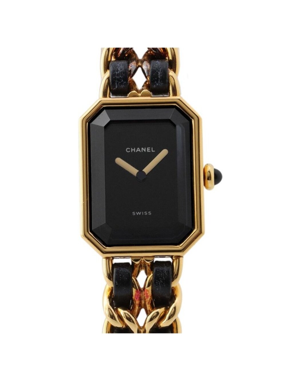 Chanel Premiere L Watch Black Dial Quartz